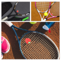 4 Pcs Tennis Racket Absorber Cute Balls Accessory Vibration Absorbers Flower Shocks Gift.
