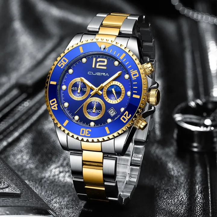 CUENA%20Men's%20Watch%20Top%20Brand%20Luxury%20Stainless%20Steel%20Casual%20Quartz%20Watch%20Men's%20Sports%20Waterproof%20Clock%20-%20Image%205