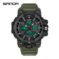 (New) Anda 100% authentic men' multi-function waterproof watch port watch Fahion caual luminou luxury LED outdoor analog  Men' Watch. 