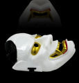 Hallowmas Horror Spoof Mask Japanese Prajna Ghost Cartoon Lanling King Mask for Cosplay Decoration. 