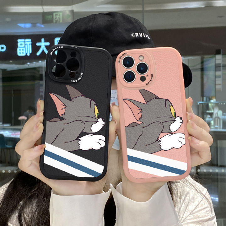Jizetin%20for%20Samsung%20A22%205G%20Back%20Cover%20Cartoon%20Happy%20Playmate%20Lambskin%20Texture%20PU%20Leather%20Back%20For%20Girls%20Boys%20Soft%20Phone%20Case%20-%20Image%204