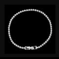 TREAZY Silver Color Simple Crystal Bridal Jewelry Sets Long Drop Necklace Earrings Bracelet Set for Women Wedding Jewelry Sets. 