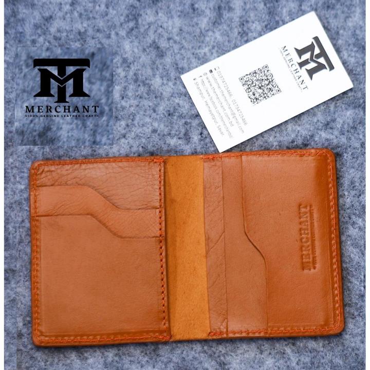 TM-850 Waxman italian Pure Leather Mini Wallet And Card Holder