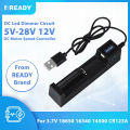 ABS - Reliable Overheat - Overcurrent - Overcharge and Over discharge Protection - Battery Charger - For 18650 16340 14500 AA AAA CR123A Battery Only. 