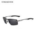 KINGSEVEN New Men's Polarized Sunglasses Aluminum Frame UV400 Sun Glasses Male Eyewear Driving Glasses Outdoor Sports.