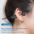 G1 Bluetooth 5.0 Wireless Ear-mounted Sports Bone Conduction Earphone (Black). 