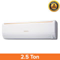 General ASGA30AFT Split Air Conditioner - 2.5 Ton - White. 