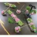গায়ে হলুদের গহনা.Artificial flower ornaments. 