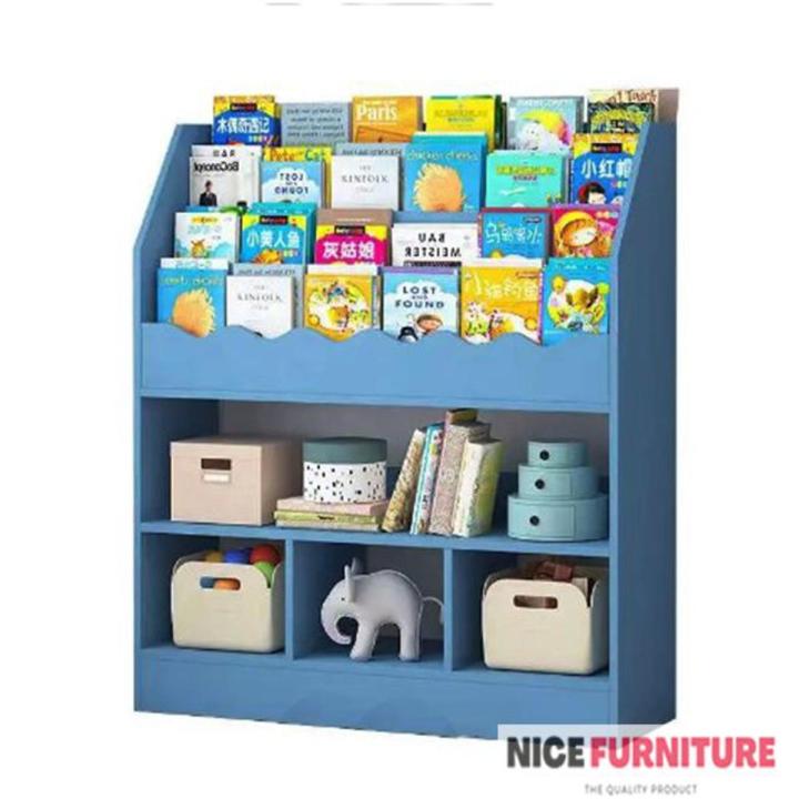 kids book shelf simple toy storage rack baby furniture shelf / kids' cabinets /Baby Book shelf Toy Storage by Nice Furniture