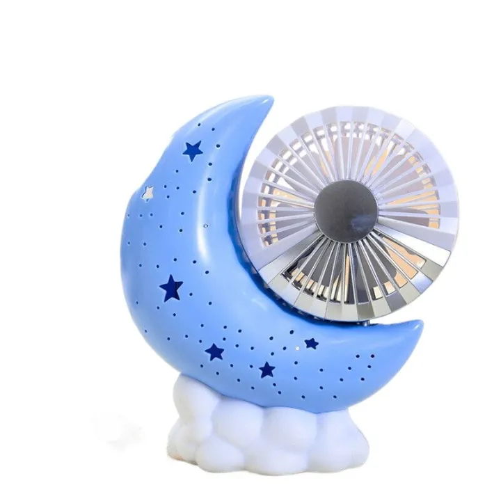 Moon%20Base%20Fan%20With%20Starry%20Atmosphere%20Light%20And%20Adjustable%20Angle%20Pen%20Holder%20Mini%20USB%20Fan%20-%20Image%203