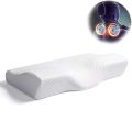 Hot Sell Cervical Contour Bed Pillows Neck Support Orthopedic Custom Memory Foam Massage Pillow for Bed Sleepers. 