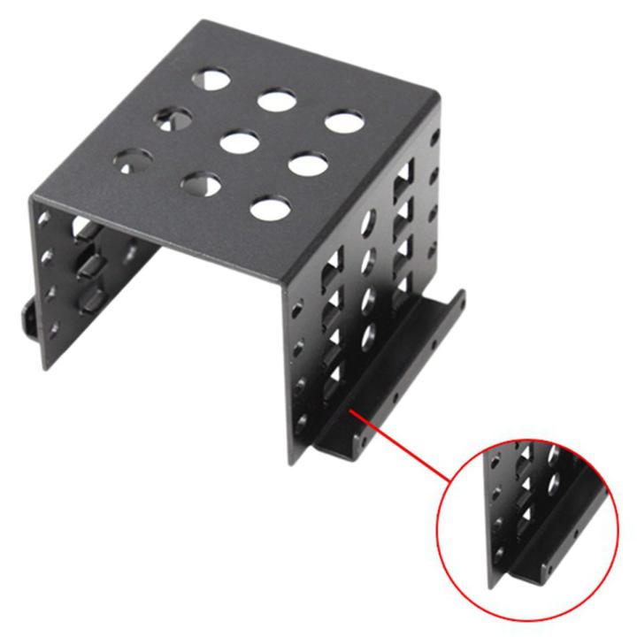 JAERBEE 2X 4-Bay 3.5 Inch to 2.5 Inch Hard Drive Caddy Internal Mounting Adapter Bracket Aluminum Alloy Mobile Holder