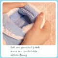 Anime Sanrios HelloKitty Plush Package Heel Cotton Slippers Cartoon Kuromi Cinnamoroll Kawaii Winter Warm Non-Slip Home Slippers.