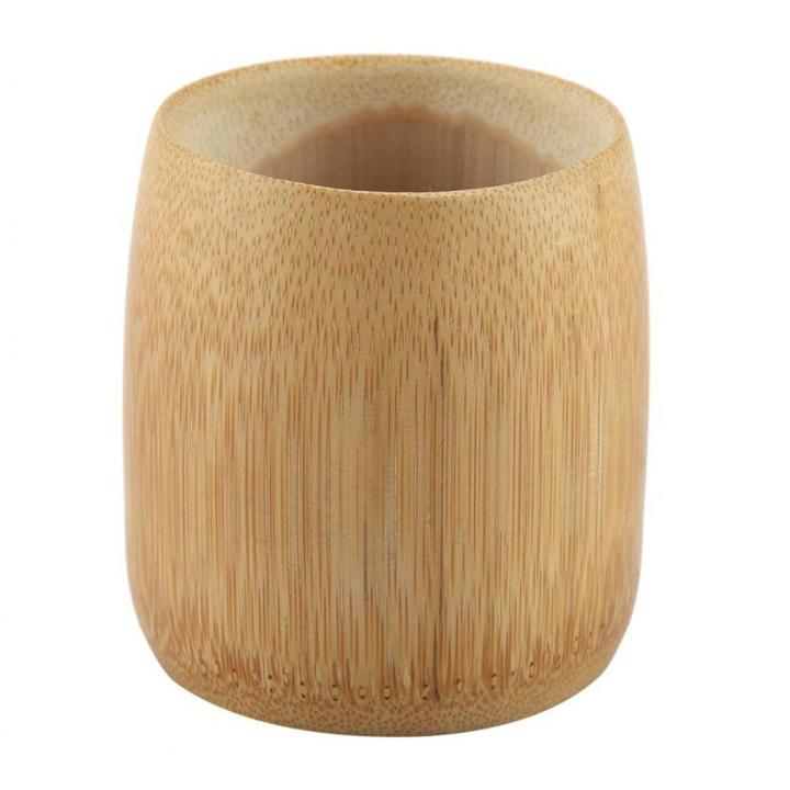 1Pcs Natural Pure Bamboo Tea Cup Fashion Design Handmade No Paint Eco-friendly Water Cups