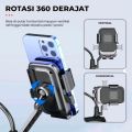 Motorcycle Bike Mobile Phone Holder Stand Support Motorbike Mirror Mount 360 Degree Adjustable - Mobile Holder For Bike. 