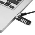 Portable Durable Unique For Notebook Password Lock Suitable For Dell Tablet and Phone For Dell Laptop Laptop Computer Lock Password Computer Lock Computer Anti-theft Chain Lock Protective Lock.