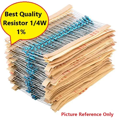 50Pcs-%20Tolerance%201%25%20220%20Ohm%20Resistor%20220%20Ohm%20Carbon%20Film%20Resistor%20220%20Ohm%201/4W%20Resistance%200.25%20Watt%20Fixed%20Resistors%20Passive%20Components%20Electronics%20Circuitry%20&%20Parts%20-%20Image%202