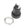 5.5*2.1 5.5x2.5mm DC Power Jack Socket Supply Female Panel Mount Connector Plug Adapter 2 Terminal Type DC Connector DC-022B. 