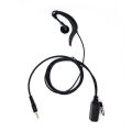 3.5mm PTT Ear Hook Earphone for Smartphones for Zello Voxer for iPhone for Cellphones Push-To-Talk Headset.