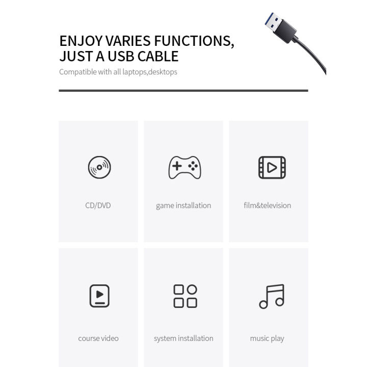 USB3.0%20Suction%20Blu-ray%20Drive%20External%20Optical-drive%20Portable%20DVD%20Driver%20for%20Windows/IOS%20Silver%20-%20Image%206