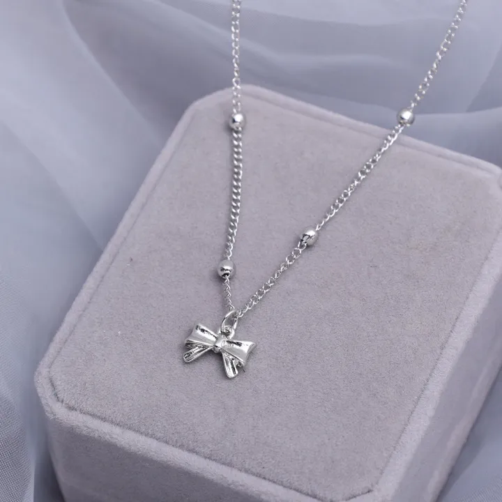 Bow%20Clavicle%20Chain%20Necklace%20Fashion%20Alloy%20Pendant%20Necklace%20For%20Women%20INS%20Jewelry%20Accessories%20-%20Image%204