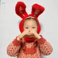 Bunny Costume Headgear Cosplay Headband Long Ear Decorative Rabbit Hat for Carnival Festival.