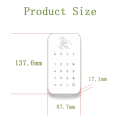 Wireless Touch Keypad Lock 433Mhz Frequency Ev1527 Code Unlock Security System Code RFID Connected Alarm Center Easy to Use. 
