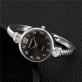 Fashion Women Bangle Watch Simple Rhinestone Ladies Watches Elegant Silver Steel Wristwatch for Female Dropping Clock. 