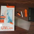MOSSILY UV Curved Screen Tempered Glass Film Protector For Motorola Edge 50 Pro. 