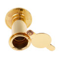 Security 180 Degree Door Scope Viewer Cover Peep Hole. 