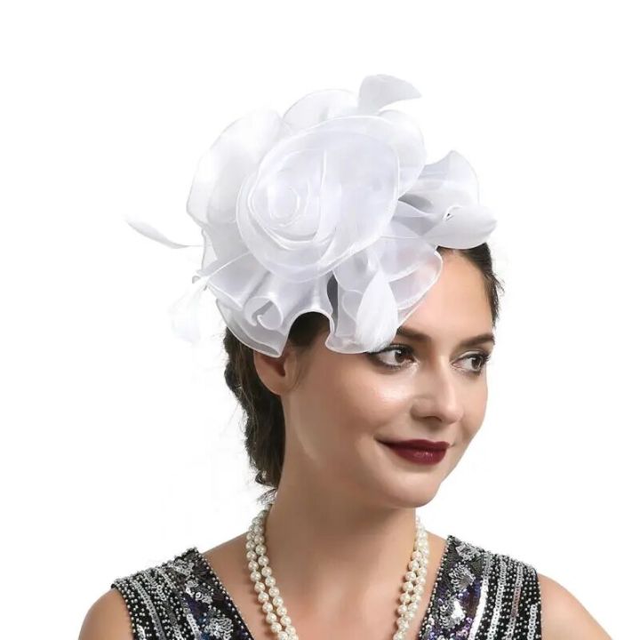 Fashion%20Feather%20Mesh%20Fascinator%20Hat%20Hair%20Clip%20Women%20Cocktail%20Wedding%20Party%20Bridal%20Hat%20Fascinator%20Ladies%20Dress%20Hair%20Headband%20-%20Image%206