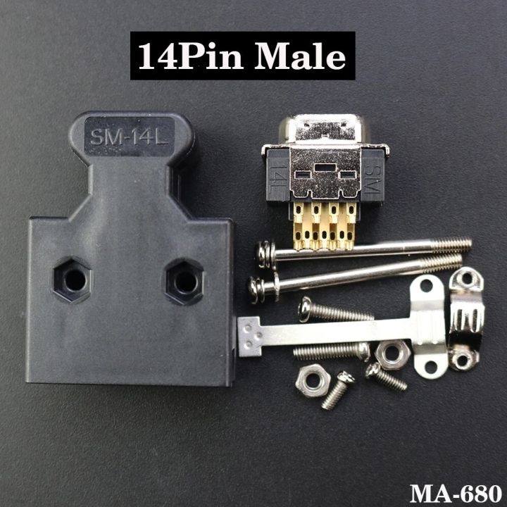 DIY%20SCSI%20Connector%20CN%2014%2020%2026%2036%2050%20Pin%20Male/Female%20Socket%20Connector%20Servo%20Receptacles%20Header%20Gold%20Plated%20Contact%20Wire%20Solder%20-%20Image%202