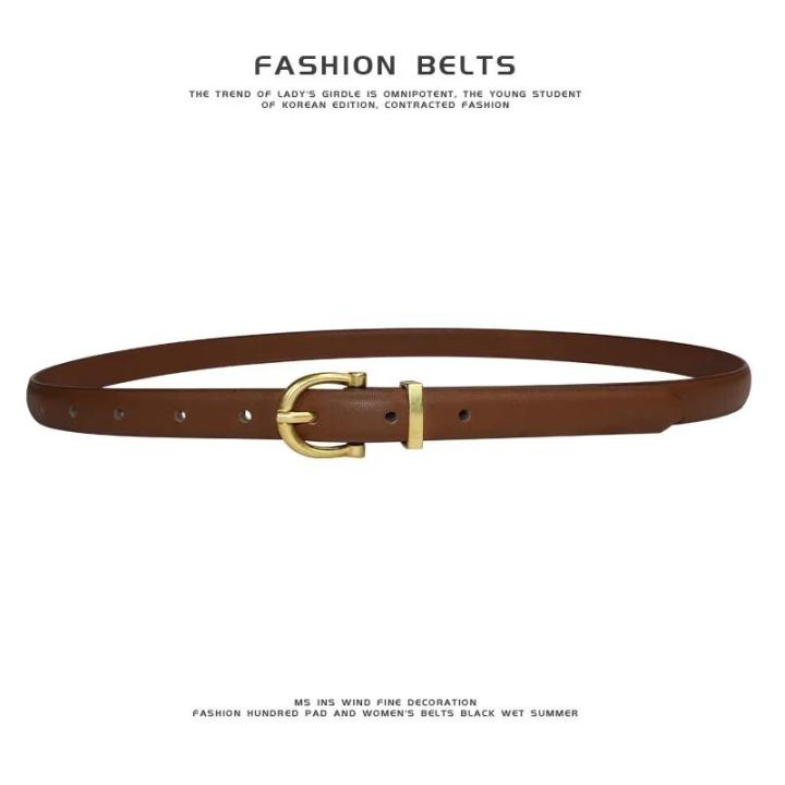 Korean%20Fashion%20Simple%20Thin%20Belts%20Ladies%20Leather%20Belt%20Alloy%20Pin%20Buckle%20Retro%20Jeans%20Belt%20Designer%20Girdle%20Women%20High%20Quality%20House%20Foocus%20-%20Image%205