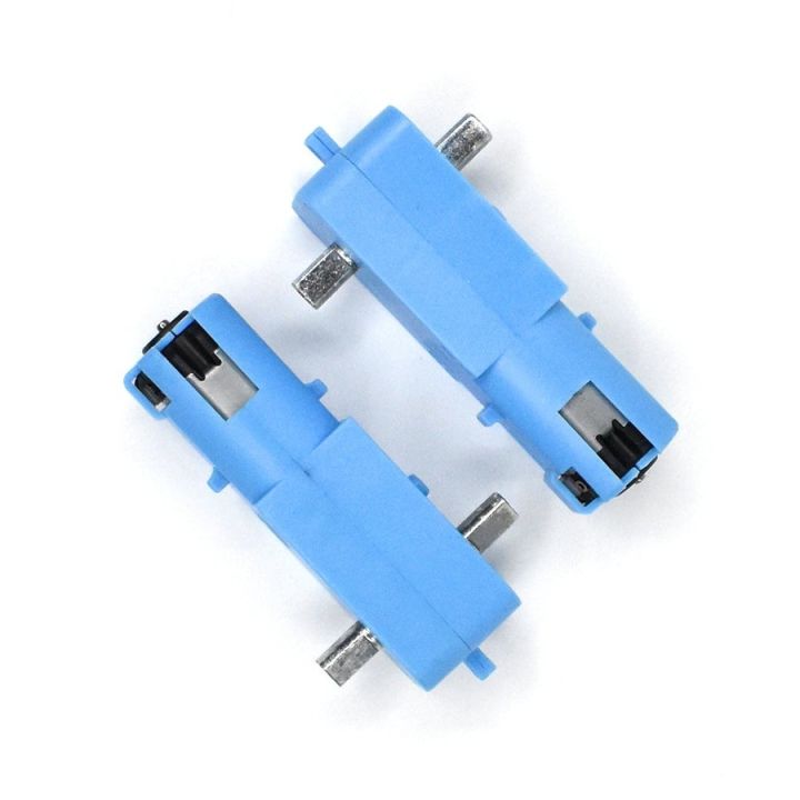1:90 Blue - Dual Axis Full Case Metal TT Motor of 2 Pieces