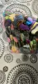 DMC Color Variegated Cotton Embroidery Thread, Cross Stitch Thread Floss, similar to DMC, 12PCs Available. 