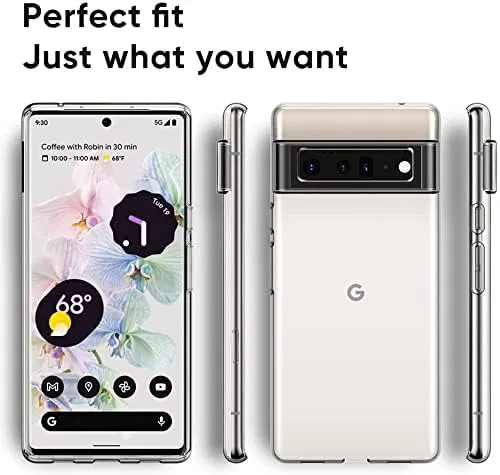 Google%20Pixel%206%20PRO%20Flexible%20Clear%20Transparent%20Soft%20TPU%20Back%20Case%20Cover%20-%20Image%202
