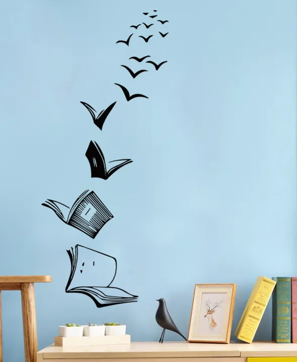 Open%20Books%20Fly%20Birds%20Wall%20Sticker%20Library%20Classroom%20Home%20Bedroom%20Wall%20Decal%20-%20Image%205