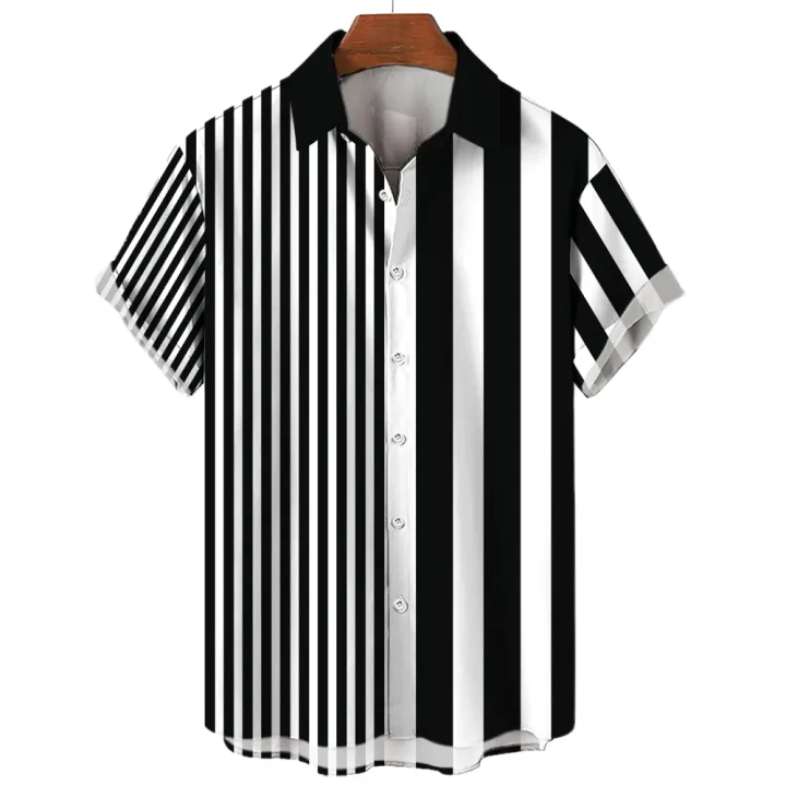 Hawaiian%20Vacation%20Summer%20for%20Men%20Shirts%20Stripes%20Print%20Lapel%20Short%20Sleeve%20Top%20Tees%20Oversized%20Loose%20Breathable%20Shirt%20Male%20Casual%20-%20Image%206