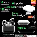 Airpods pro 2nd gen ANC in Ear Noise Cancelling Headphone wireless.