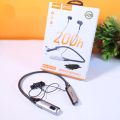 Recrsi Heavy Bass Neckband [-200 ঘন্টা চার্জিং ব্যাকআপ ] RE-NY060 Wireless Bluetooth Neckband Digital Display Long Battery fast charging support. 
