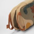 New Embroidery Sun Long Neck Small Dinosaur Backpack Hook Hair Embroidered Cartoon Canvas Kindergarten Children Backpack. 