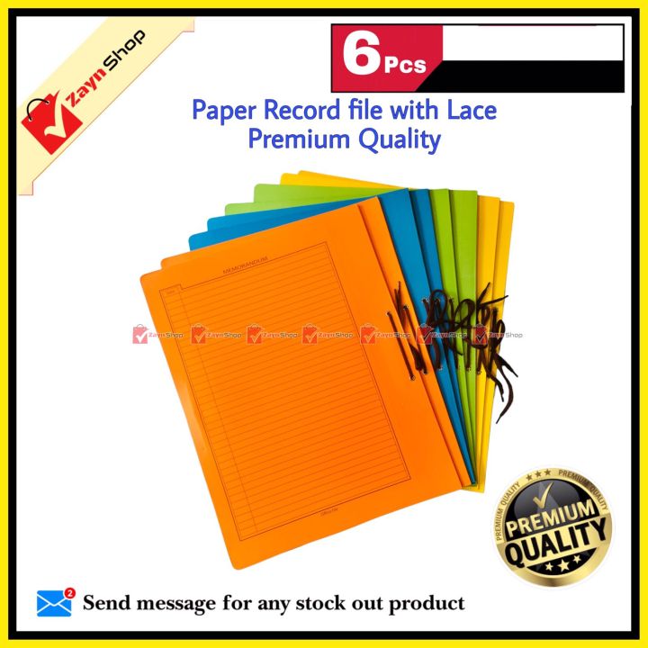 Paper%20Record%20file%20with%20Lace%20%20Premium%20Quality%20pack%20of%206%20pcs%20-%20Image%202