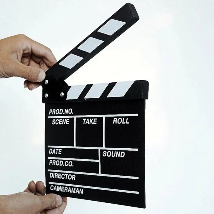 Hot%20Sale%20Woodon%20Movie%20Clapperboard%20Director%20Video%20Scene%20TV%20Movie%20Clapper%20Board%20Film%20Slate%20Cut%20Prop%2020x20x1.5cm%20-%20Image%203