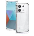 Xiaomi Redmi Note 13 4g Premium Silicone Case Crystal Clear Soft TPU Ultra-Thin Transparent Flexible Protective Mobile Phone Back Cover. 