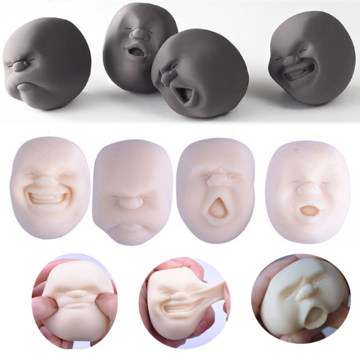 Face Squishy Toys Funny Stress Relief Creative Stress Ball Squeeze Toys anti stress Party Favors fidget Toys juguetes