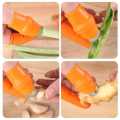 Silicone Vegetable And Fruits Thumb Cutter Finger cutter 5 in 1. 
