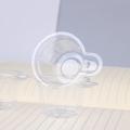 100pcs Disposable Plastic Medium Clear Swab Pregnancy Test Urine Container Test Reagent Containers Petri Dishes.