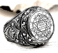 Seal of King Solomon Ring. Solomon Ring. Handmade Sterling Silver Ring. 