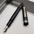 MB Msk Series 149 Mont Rollerball Fountain Pen Classic White Black Writing Gift Office Stationery Supplies With Serial Number.