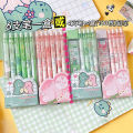 Kawaii Cartoon Mechanical Pencils Set Cute Automatic Pencils with Refills Korean Stationery Press Pens School Office Supplies. 